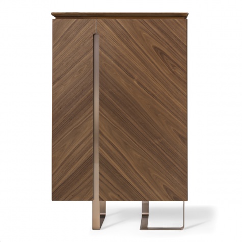 Cabinet in solid walnut