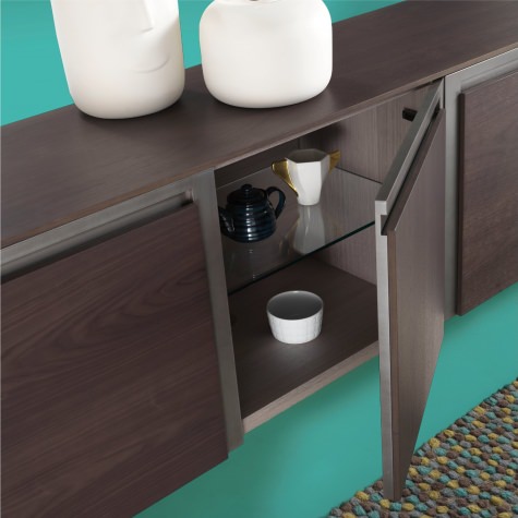 Credenza CLIK a quattro ante