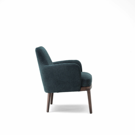 Upholstered armchair