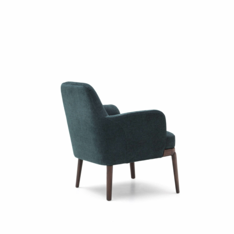 Upholstered armchair