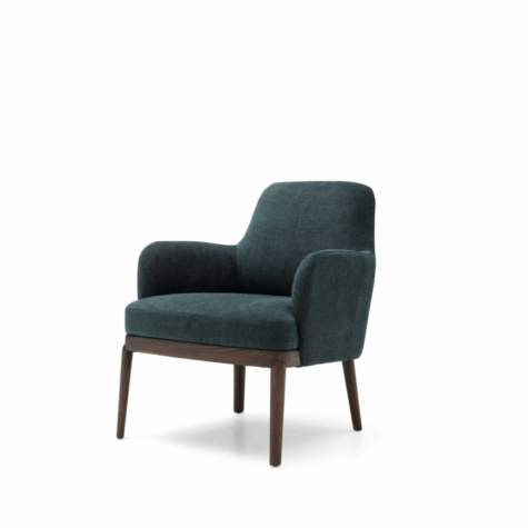 Upholstered armchair