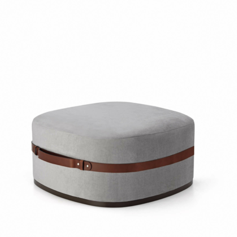 Upholstered pouf