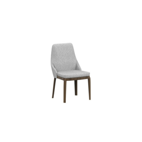 Dining Upholstered chair with legs in wood