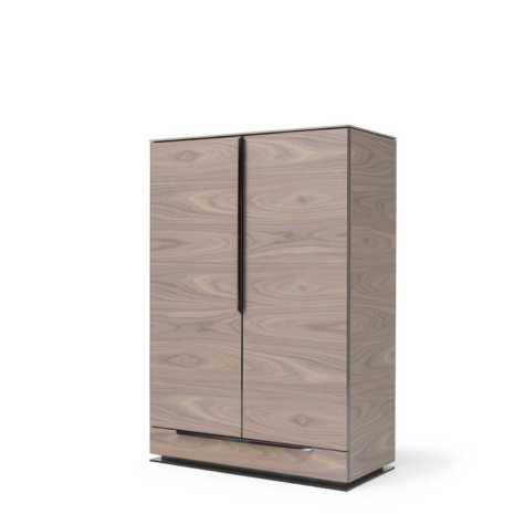 Cabinet con scocca in legno in Noce americano