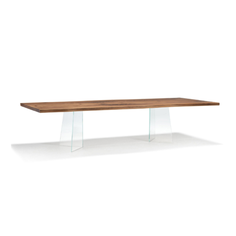 Vero Table with V-Glass leg
