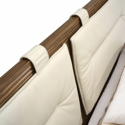 Letto modulare in legno di Noce \