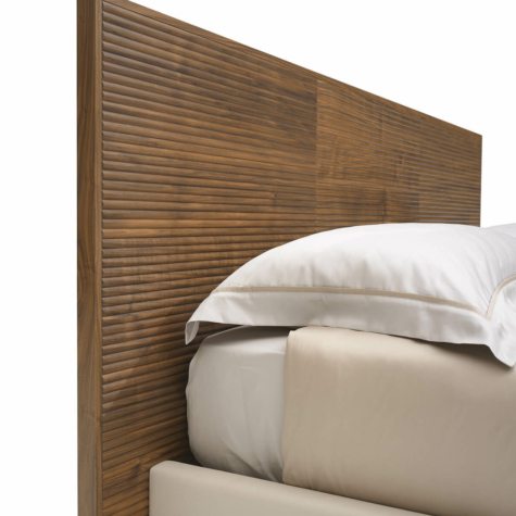 Letto modulare in legno di Noce \