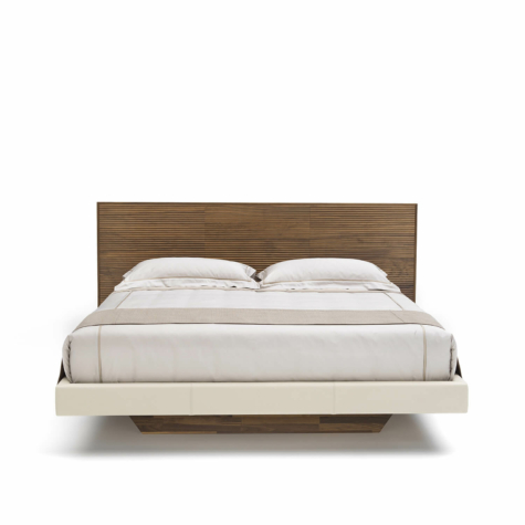 Letto modulare in legno di Noce \