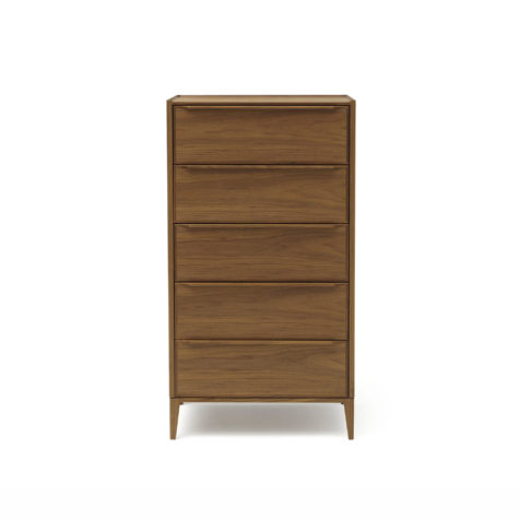 Chest of drawers with five drawers