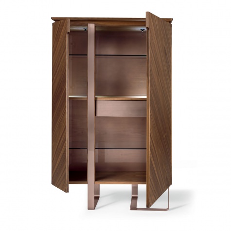 Cabinet in solid walnut Cabinet in solid walnut
