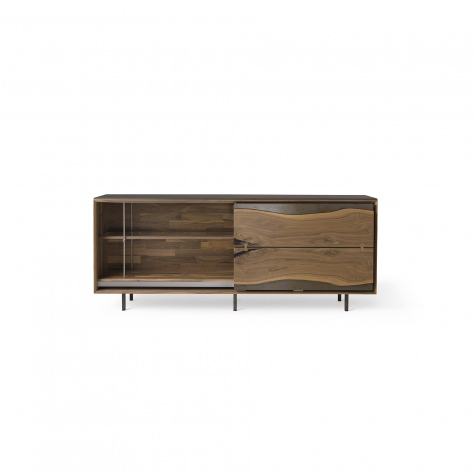 Credenza in noce massello