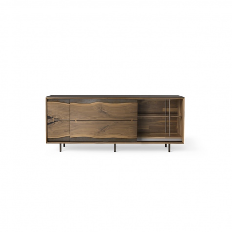 Credenza in noce massello