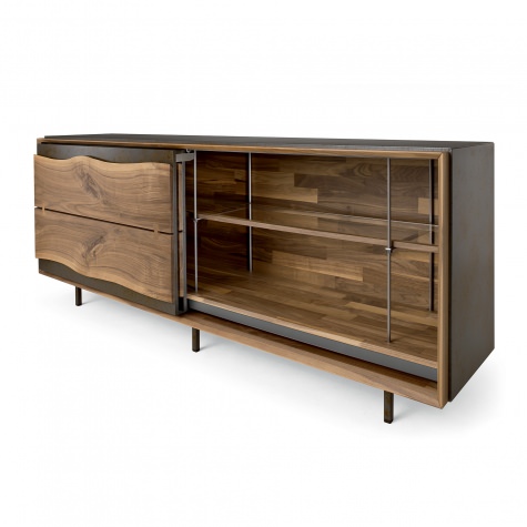 Credenza in noce massello