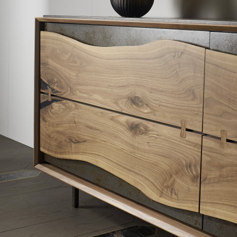 Sideboard in solid walnut